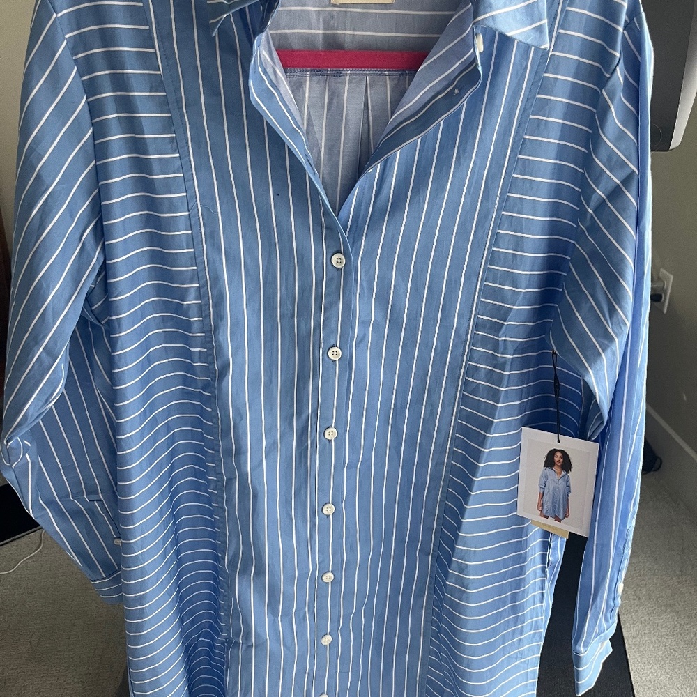 Nation LTD Marni Oversized Button Up Mini